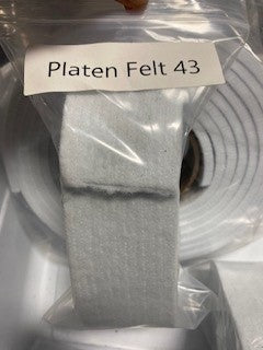 Platen Felt 43