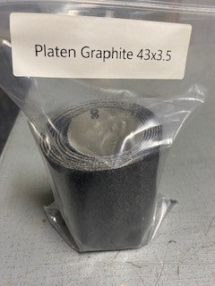 Platen Graphite 43x3.5