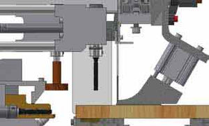 BLITZ 3.0 Drill, Glue and Dowel insert machine