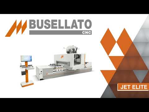 Busellato Jet Elite CNC Pod & Rail Router - JKL Machinery